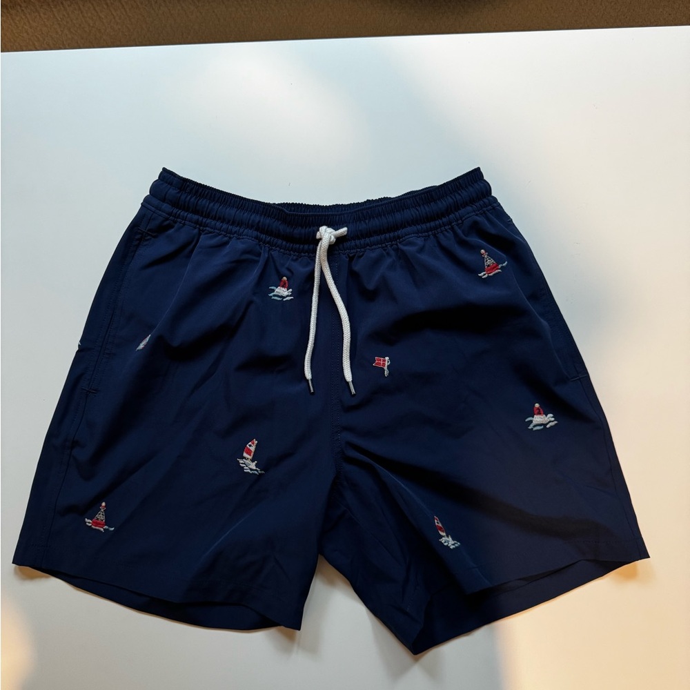 Navy Blue Men's Swim Shorts